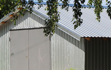 repairing Strathcoil metal garage roofing